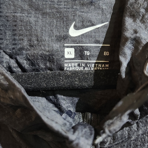 NWT Nike Men's XL Black Dri-FIT Water-Repellant Running Jacket - Picture 11 of 13
